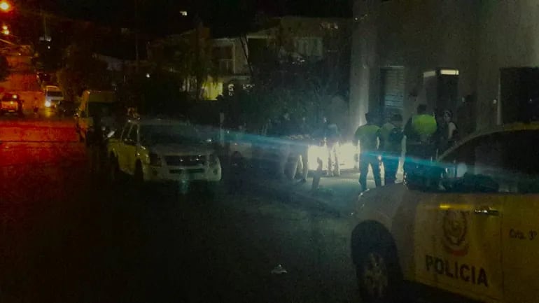 La Policía Nacional reporta un presunto caso de sicariato en Asunción.