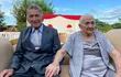 Don Cándido Aguilar (94) y doña Bernarda Troche (87) cumplieron 70 años de vida matrimonial.