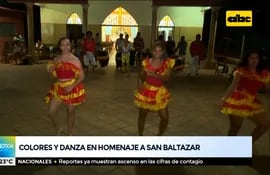 Colores y danza en homenaje a San Baltazar