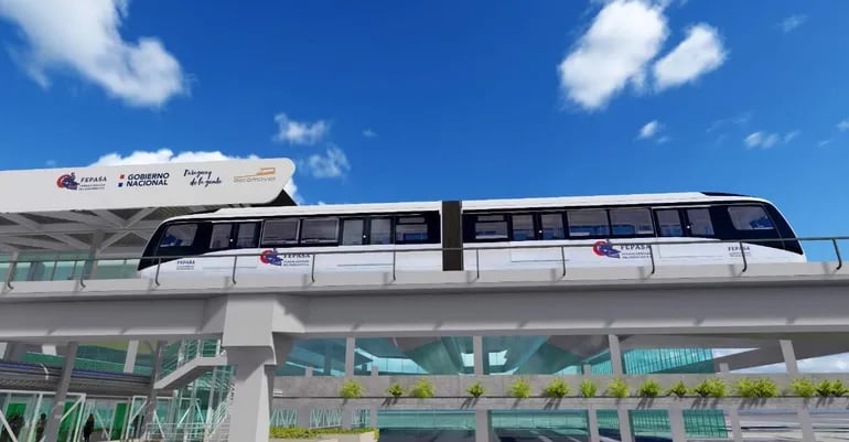 El tren de cercanías pretende conectar todas las ciudades que crucen desde Asunción hasta Ypacaraí.