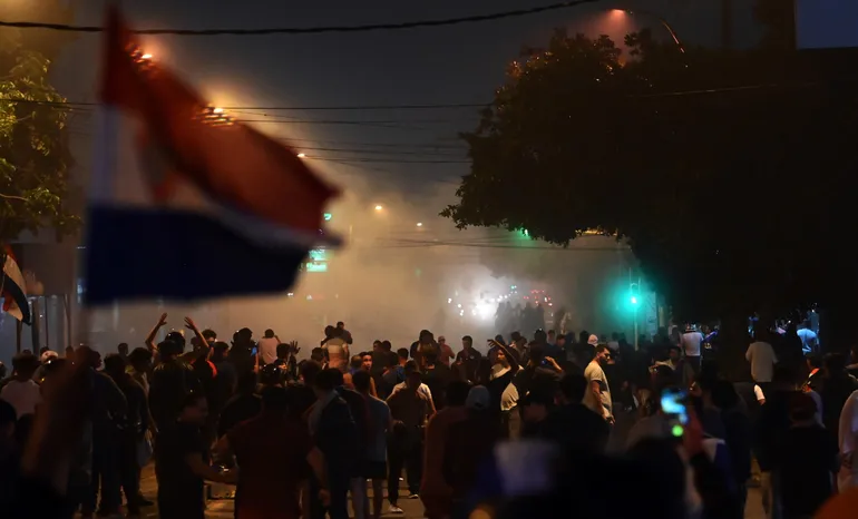protesta Asunción Paraguayo Cubas