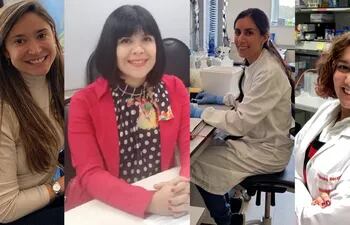 Científicas paraguayas destacadas en el mundo.