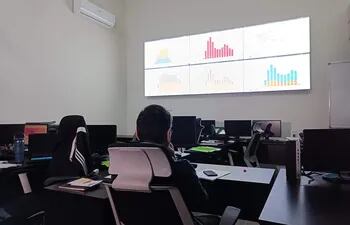El centro de monitoreo del billetaje se encuentra en la oficina del Viceministerio de Transporte, y no funciona en un 100%, según se  reportó.