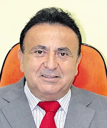 El intendente de Carapeguá, Luciano Cañete (ANR, Añetete).