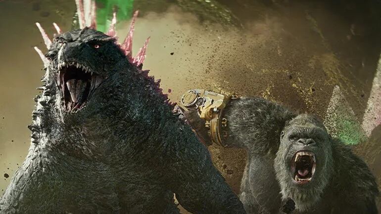 Godzilla y Kong el nuevo imperio película