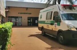 El hombre fue trasladado al hospital Distrital de Hernandarias donde se produjo su deceso.