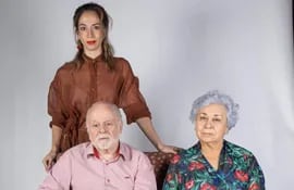 Jazmín Romero, José Luis Ardissone y Amada Gómez protagonizan "Inés", que subirá a escena este viernes en el Arlequín Teatro.