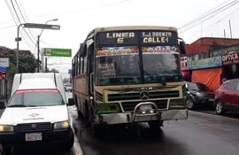 Los empresarios de buses internos de San Lorenzo continúan con el pedido de subir el costo del pasaje.