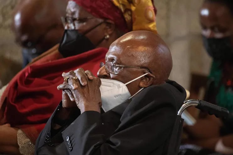 El arzobispo emérito Desmond Tutu.