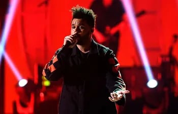 El cantante The Weeknd.