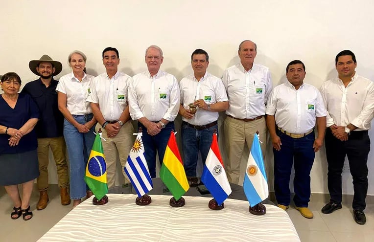 Imagen de archivo de una reunión de la Federación de Asociaciones Rurales del Mercosur (FARM), realizada en octubre.