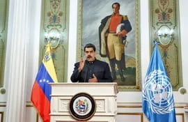 El líder del régimen venezolano, Nicolás Maduro calificó de "bodrio" las acusaciones de violaciones de DDHH en Venezuela.