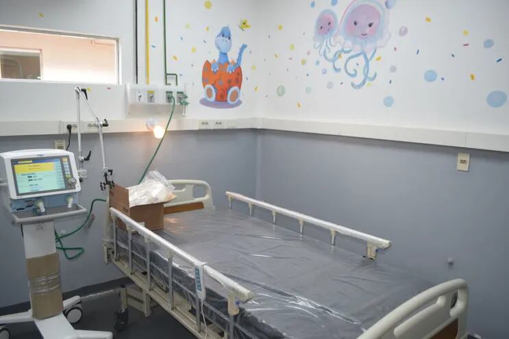 El HRE habilitará ocho camas de terapia intensiva pediátrica, el lunes, 16 de agosto, día del niño.