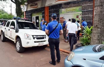 En julio del año pasado, la Fiscalía y la Policía Nacional realizaron 13 allanamientos simultáneos en Ciudad del Este, en el marco del “Operativo Llamada”.
