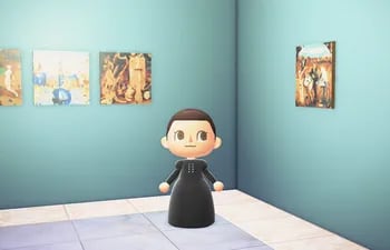 Animal Crossing New Horizons Museo del Prado videojuego