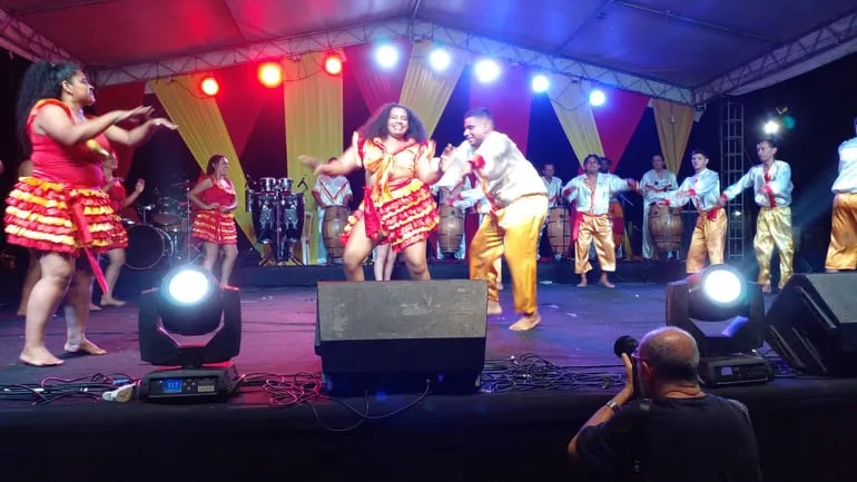 Danza y cultura en el festival Kamba "Lázaro Vive".