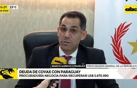 Video: Deuda de COVAX con Paraguay
