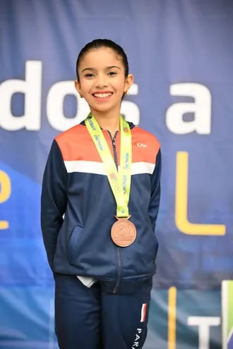 Fiorella Martínez con su bronce sumó la medalla 11ª para el país.