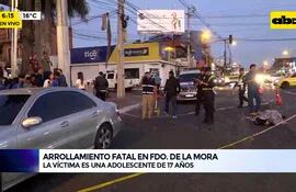 Video: Arrollamiento fatal en Fernando de la Mora