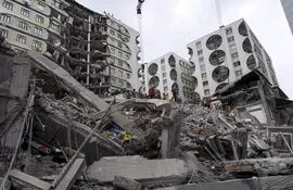 Destrozos causados por el terremoto que afectó a Turquía.