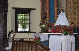 Los capiateños honran hoy a la Virgen de la Candelaria.