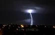 Imagen de archivo sobre una tormenta eléctrica en Paraguay.