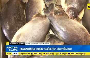 Pescadores piden "oxígeno" económico