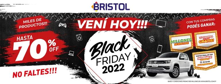 Los mejores descuentos del Black Friday lo tiene Bristol.