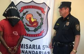 Jhony Augusto López Ruiz Díaz está privado de su libertad en la Dirección de Policía de Alto Paraná con pedido de prisión preventiva.