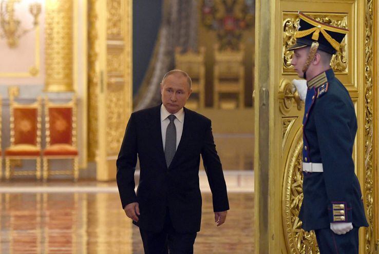 El presidente de Rusia, Vladimir Putin. (Sputnik/AFP)