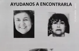 Imagen de Lilian Noemi Rolón Benítez, mujer desaparecida en Asunción. (gentileza).