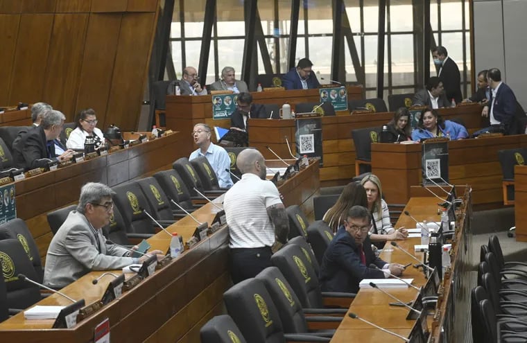 Sesión de la Cámara de Diputados.