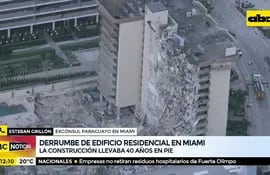Familiares de la primera dama, desaparecidos tras derrumbe de edificio en Miami
