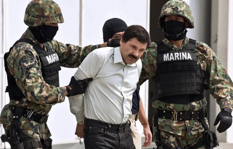 Joaquín “El Chapo” Guzmán, detenido en 2014.