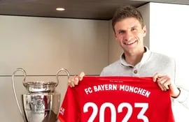 Thomas Muller, Bayern Munich, Alemania.