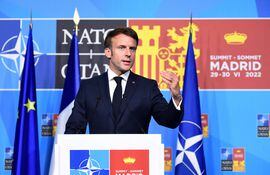 El presidente francés, Emmanuel Macron, aseguró este jueves que volverá a hablar con su homólogo ruso, Vladímir Putin, si la situación lo justifica y en coordinación con Ucrania.