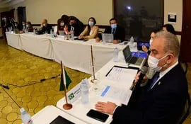 La 49 Reunión de Ministros de Salud del Mercosur se desarrolló este viernes en Foz de Yguazú.