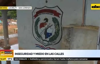 Vecinos reacondicionan caseta policial en San Lorenzo