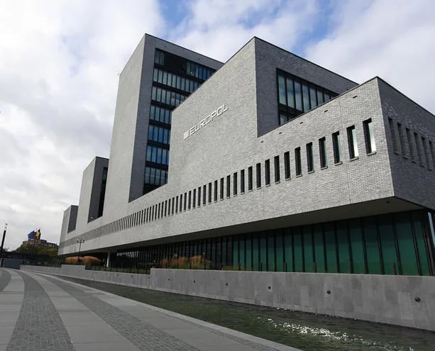 La sede de Europol en Amsterdam, Holanda.