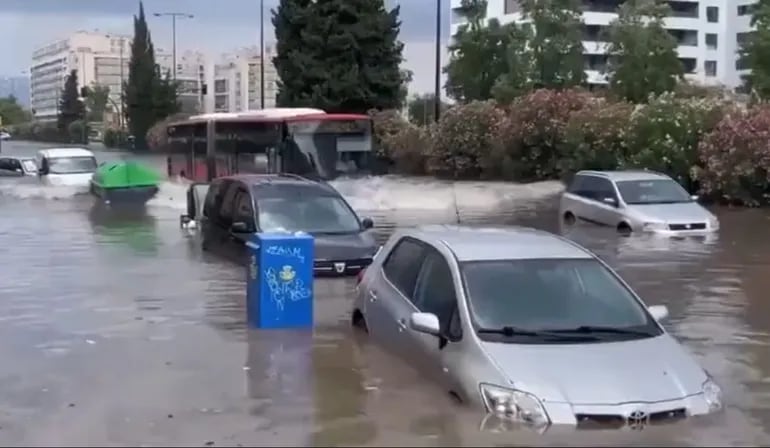 Inundaciones en Zaragoza.