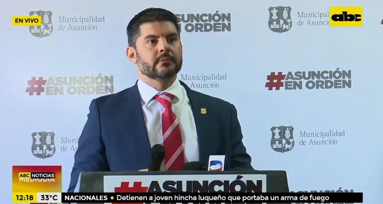 Óscar "Nenecho" Rodríguez, intendente de Asunción.