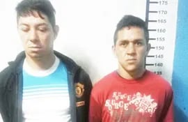 Gerardo Gabriel Mereles (36) y Leoncio Varela Díaz (28) fueron detenidos tras el atraco.