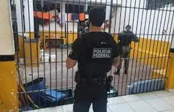 Allanamiento de una de las celdas de la Unidad Penal “Ricardo Brandão” de Ponta Porã.