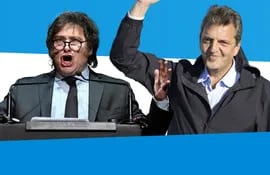 Javier Milei y Sergio Massa van a segunda vuelta en las elecciones presidenciales de Argentina.