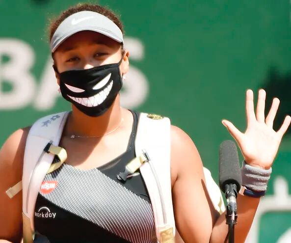 El adiós de Roland Garros de la japonesa Naomi Osaka, cansada de las presiones (EFE).