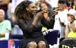 Serena Williams (40 años) celebró ayer en en el US Open.