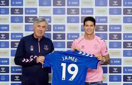 James Rodríguez, Everton.