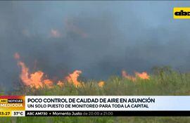 Poco control de calidad de aire en Asunción