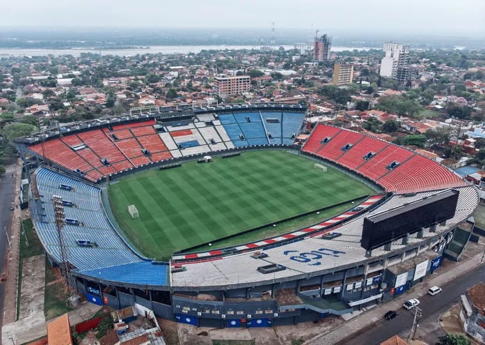 El estadio Defensores del Chaco será sede del último partido del año: la final del Clausura el 30 de diciembre.