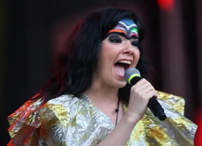 La cantante islandesa Björk.